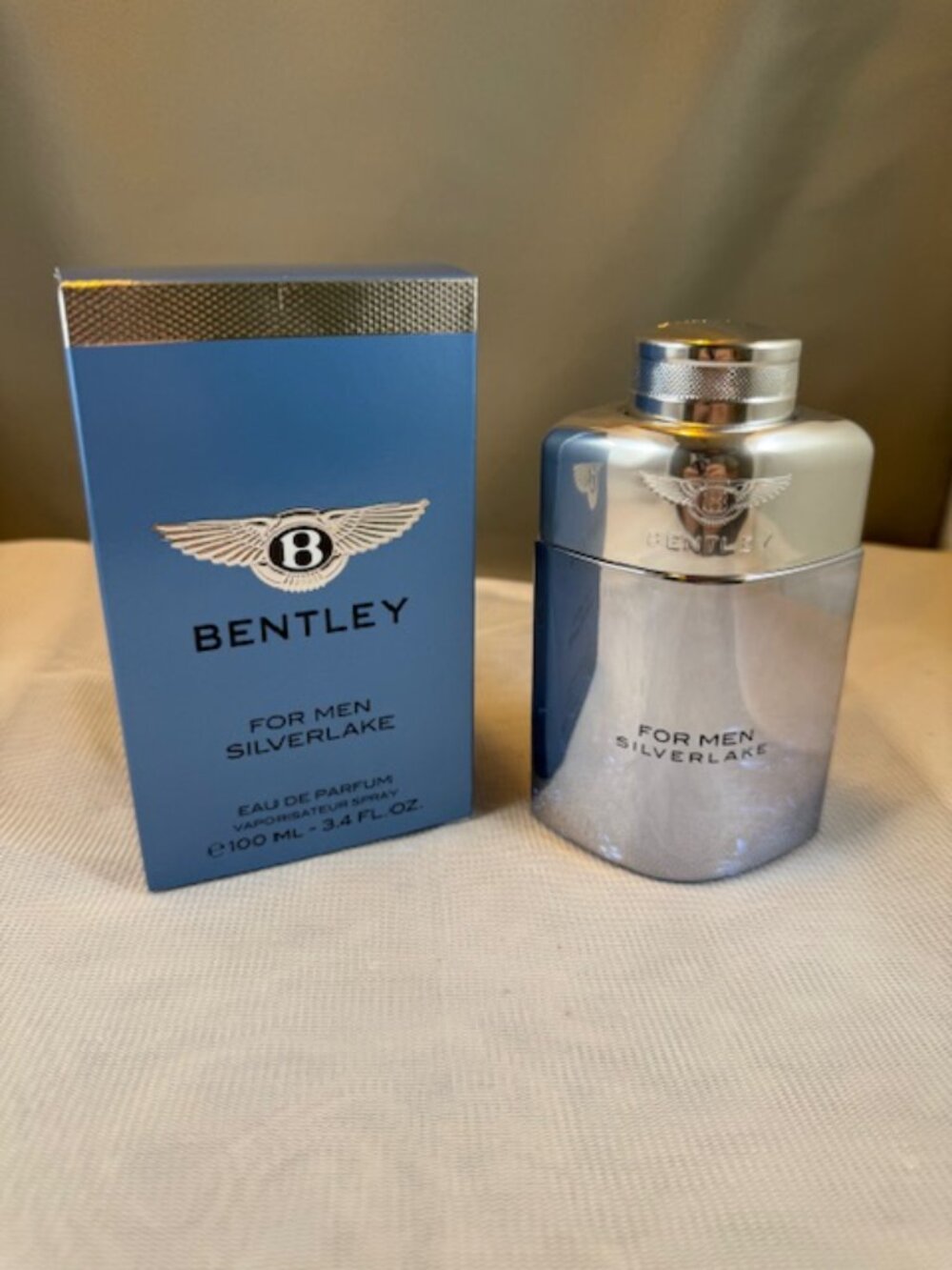 Bentley For Men Silverlake Eau De Parfum 3.4oz New Open Box $110